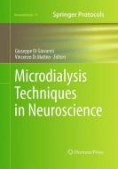 Microdialysis Techniques in Neuroscience edito da Humana Press