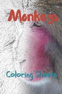 Monkey Coloring Sheets: 30 Monkey Drawings, Coloring Sheets Adults Relaxation, Coloring Book for Kids, for Girls, Volume di Julian Smith edito da INDEPENDENTLY PUBLISHED