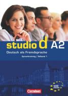 studio d. Teilband 1 des Gesamtbandes 2. Sprachtraining di Rita Maria von Eggeling edito da Cornelsen Verlag GmbH