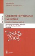 Computer Performance Evaluation. Modelling Techniques and Tools edito da Springer Berlin Heidelberg