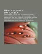 Malaysian people Introduction di Books Llc edito da Books LLC, Reference Series