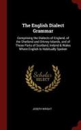 The English Dialect Grammar: Comprising the Dialects of England, of the Shetland and Orkney Islands, and of Those Parts  di Joseph Wright edito da CHIZINE PUBN
