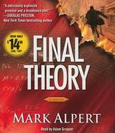 Final Theory di Mark Alpert edito da Simon & Schuster Audio