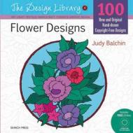 Design Library: Flower Designs (dl04) di Judy Balchin edito da Search Press Ltd