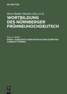 Substantiv-Derivation in den Schriften Albrecht Dürers di Peter O. Müller edito da De Gruyter