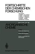 Fortschritte der Chemischen Forschung di Dipl. -Chem. F. Boschke, A. Davison, M. J. S. Dewar, K. Hafner, E. Heilbronner, U. Hofmann, K. Niedenzu, Kl. Schäfer, Wi edito da Springer Berlin Heidelberg