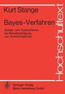Bayes-Verfahren di K. Stange edito da Springer Berlin Heidelberg