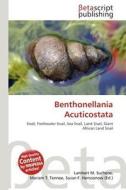 Benthonellania Acuticostata edito da Betascript Publishing