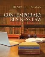 Contemporary Business Law di Henry R. Cheeseman edito da Pearson Education (us)