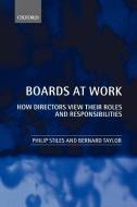 Boards at Work di Philip Stiles, Bernard Taylor edito da OUP Oxford