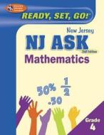 New Jersey NJ ASK Mathematics, Grade 4 edito da Research & Education Association