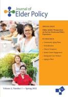 Journal Of Elder Policy di Kahana PhD Eva Kahana PhD edito da Westphalia Press