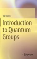 Introduction to Quantum Groups di Teo Banica edito da Springer Nature Switzerland