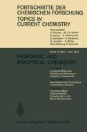 Inorganic and Analytical Chemistry di H. A. Bent, W. D. Ehmann, R. B. King edito da Springer Berlin Heidelberg