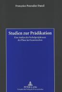 Studien zur Prädikation di Françoise Pouradier Duteil edito da Lang, Peter GmbH