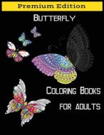 Butterflies Coloring Books for Adults di ProNisClaroo edito da ProNisClaroo