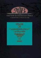 New Interpreter's Bible Volume IV: Introduction to Hebrew Poetry, Job, Psalms, 1 & 2 Maccabees di Leander E. Keck, Robert Doran, Carol A. Newsom edito da ABINGDON PR