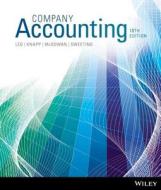 Company Accounting di Ken J. Leo, Jeffrey Knapp, Susan McGowan, John Sweeting edito da John Wiley & Sons Inc
