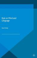 Ryle on Mind and Language edito da Palgrave Macmillan
