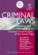 Criminal Laws di David Brown edito da Federation Press