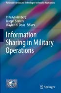 Information Sharing in Military Operations edito da Springer-Verlag GmbH