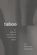 Taboo edito da Taylor & Francis Ltd