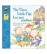 The Three Little Pigs/Los Tres Cerditos di Patricia Seibert edito da SCHOOL SPECIALTY INC