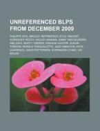 Unreferenced BLPs from December 2009 di Source Wikipedia edito da Books LLC, Reference Series