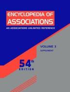 Encyclopedia of Associations: Supplement edito da Gale Cengage