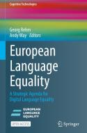 European Language Equality edito da Springer International Publishing