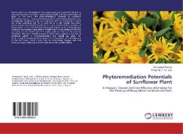 Phytoremediation Potentials of Sunflower Plant di Emmanuel Francis, Benjamin C. Ndukwu edito da LAP LAMBERT Academic Publishing