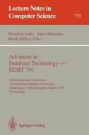 Advances in Database Technology - EDBT '94 edito da Springer Berlin Heidelberg