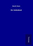 Ein Volksfeind di Henrik Ibsen edito da TP Verone Publishing