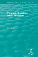 Personal, Social And Moral Education di Fred Sedgwick edito da Taylor & Francis Ltd