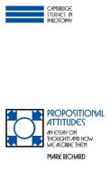 Propositional Attitudes di Mark Richard edito da Cambridge University Press