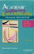 Academic Listening Encounters: Human Behavior Audio Cassettes (5): Listening, Note Taking, and Discussion di Miriam Espeseth edito da Cambridge University Press