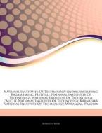 National Institutes Of Technology India di Hephaestus Books edito da Hephaestus Books