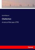 Chatterton di David Masson edito da hansebooks