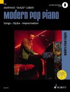 Modern Pop Piano, m. Audio-CD di Mathias "Maze" Leber edito da Schott Music, Mainz