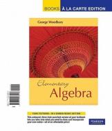 Elementary Algebra di George Woodbury edito da Addison Wesley Longman