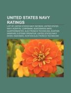 United States Navy Ratings: List Of Unit di Books Llc edito da Books LLC, Wiki Series