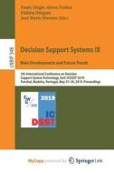 Decision Support Systems IX edito da Springer Nature B.V.
