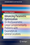 Advancing Parametric Optimization di Nathan Adelgren edito da Springer International Publishing