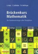 Bruckenkurs Mathematik: Fur Studieneinsteiger Aller Disziplinen di Guido Walz, Frank Zeilfelder, Thomas Riebinger edito da Spektrum Akademischer Verlag