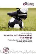 1991-92 Austrian Football Bundesliga edito da Chromo Publishing