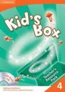 Kid\'s Box 4 Teacher\'s Resource Pack With Audio Cd di Kathryn Escribano edito da Cambridge University Press