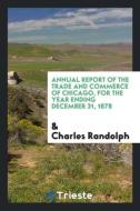 Annual Report of the Trade and Commerce of Chicago, for the Year Ending December 31, 1878 di Charles Randolph edito da Trieste Publishing
