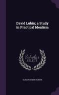 David Lubin; A Study In Practical Idealism di Olivia Rossetti Agresti edito da Palala Press