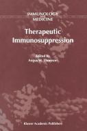 Therapeutic Immunosuppression edito da Springer Netherlands