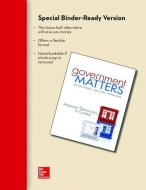 Looseleaf for Government Matters: American Democracy in Context di John Maltese, Joseph Pika, W. Phillips Shively edito da McGraw-Hill Education